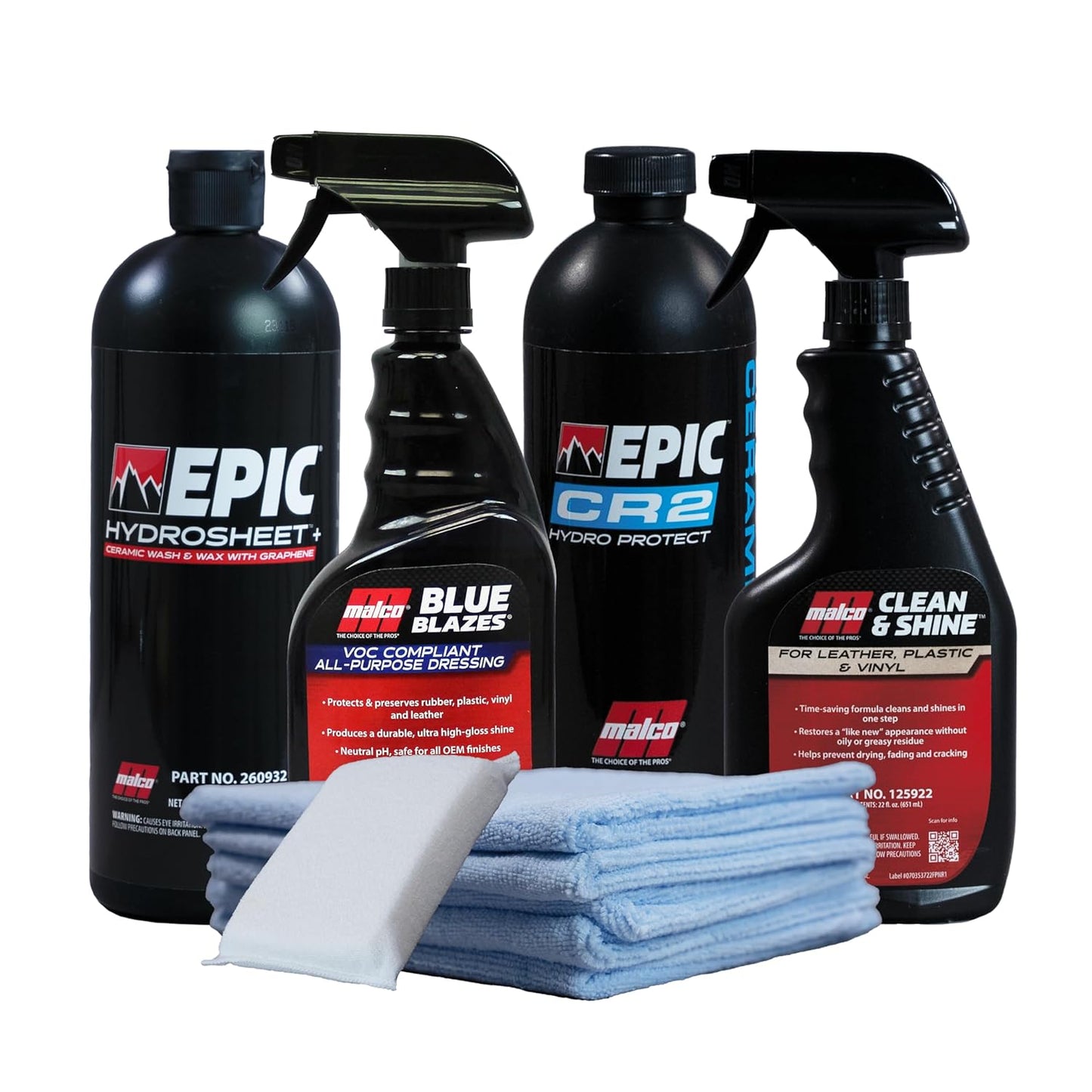 Car Detailing Starter Kit - Best Auto Detailing Products for Car Enthusiasts - Basic Cleaners, Washes, Waxes, Dressings and Accessories