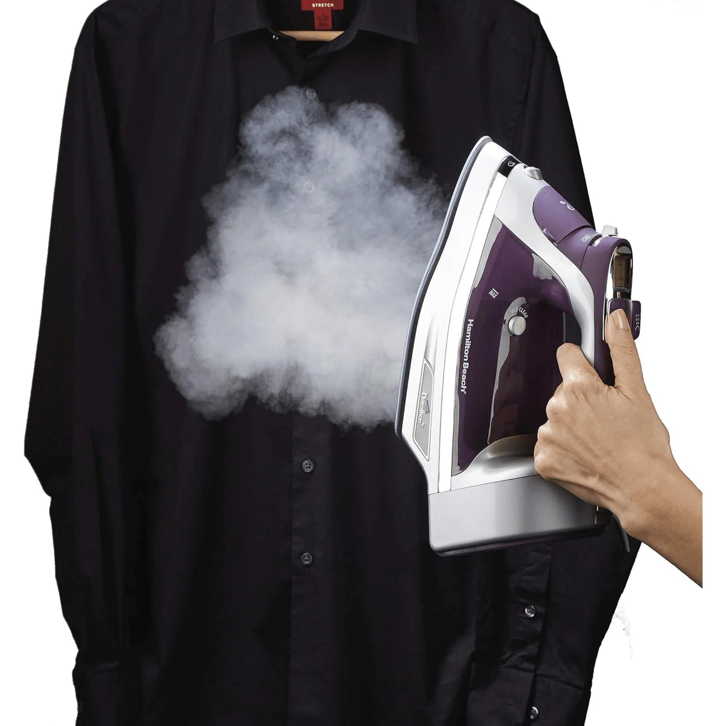 Hamilton Beach Durathon Digital Retractable-Cord Iron