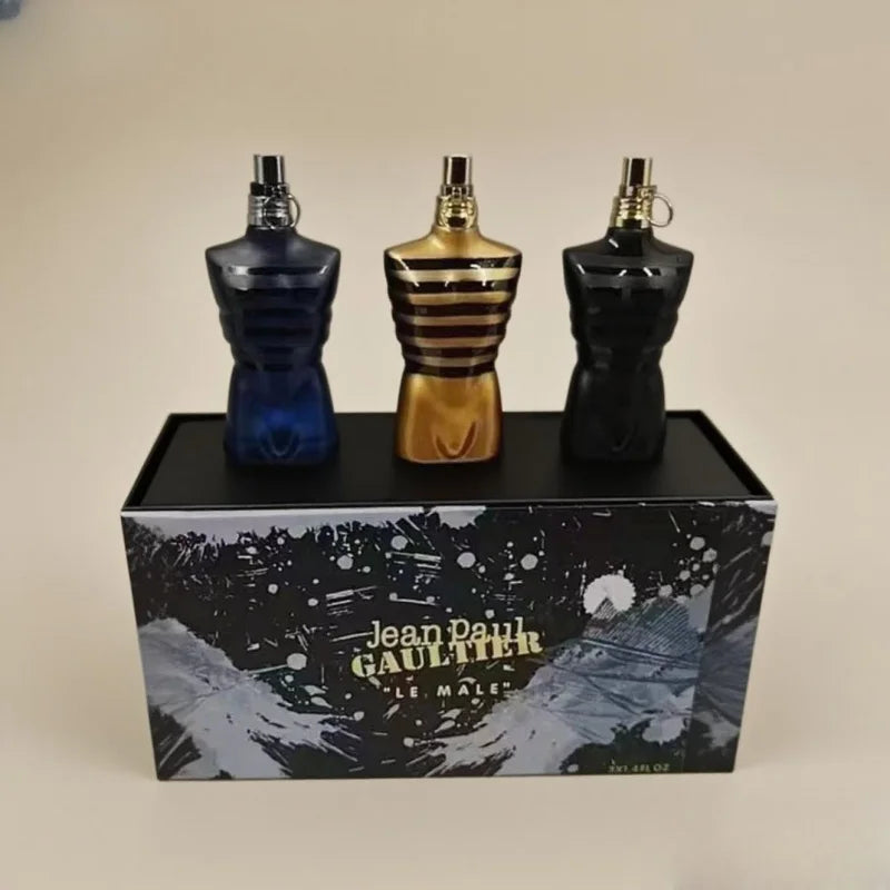 Gaultier Nude Man Perfume Kit Long Lasting Pheromone Cologne Spray for Business Men Eau De Parfum Fragrance Gift Set