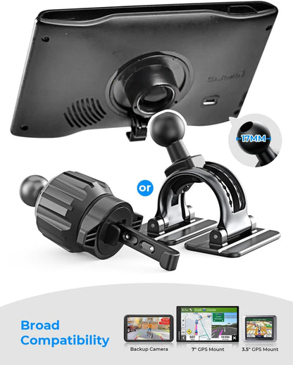 for Magsafe Car Mount [95% Increase Magnetism] Magnetic Phone Holders for Your Car,17 Car Accessories for Men Truck 360 Dashboard Vent Phone Mount for Garmin GPS Fit Iphone 16 15 14 13 12