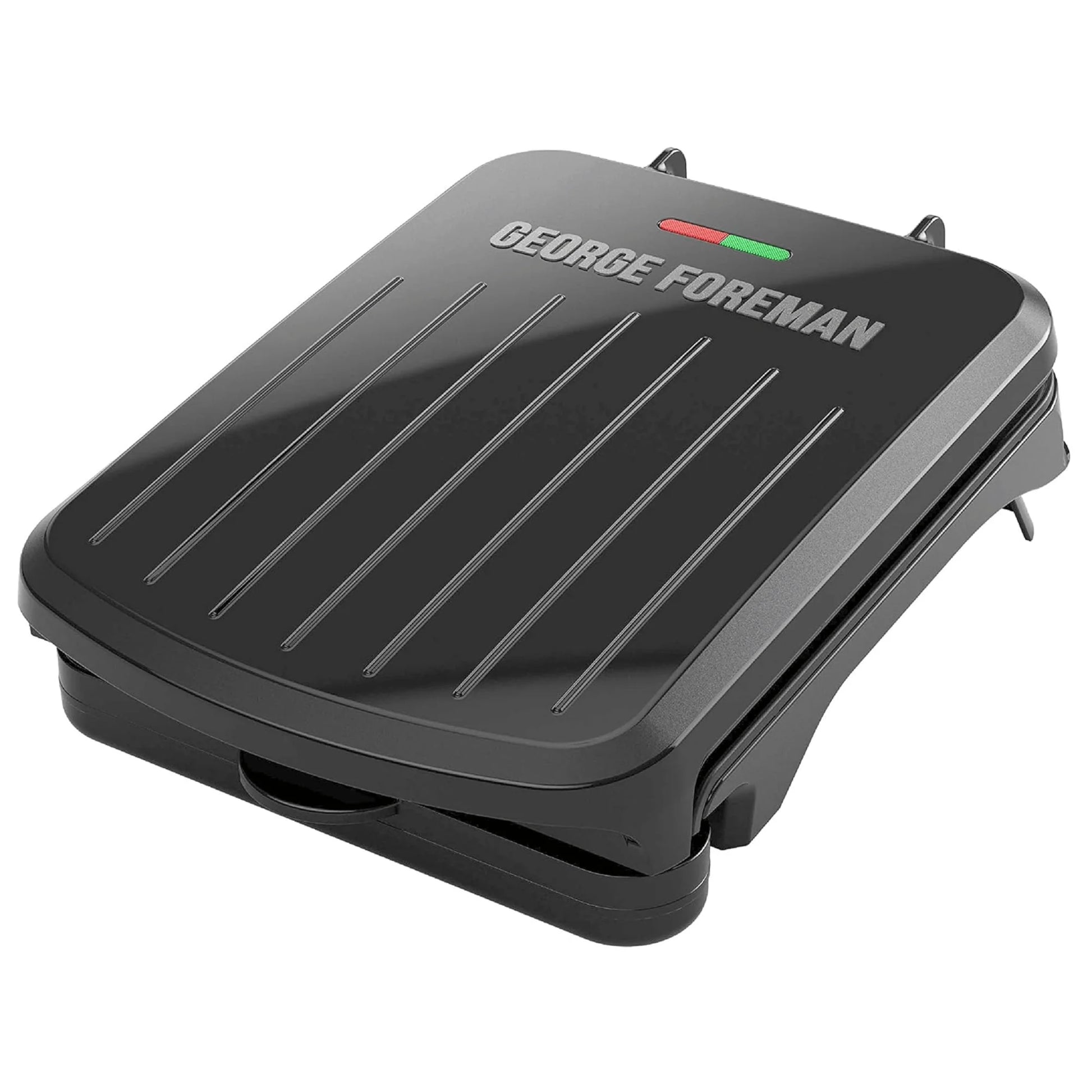 George Foreman 2-Serving Classic Plate Electric Indoor Grill and Panini Press