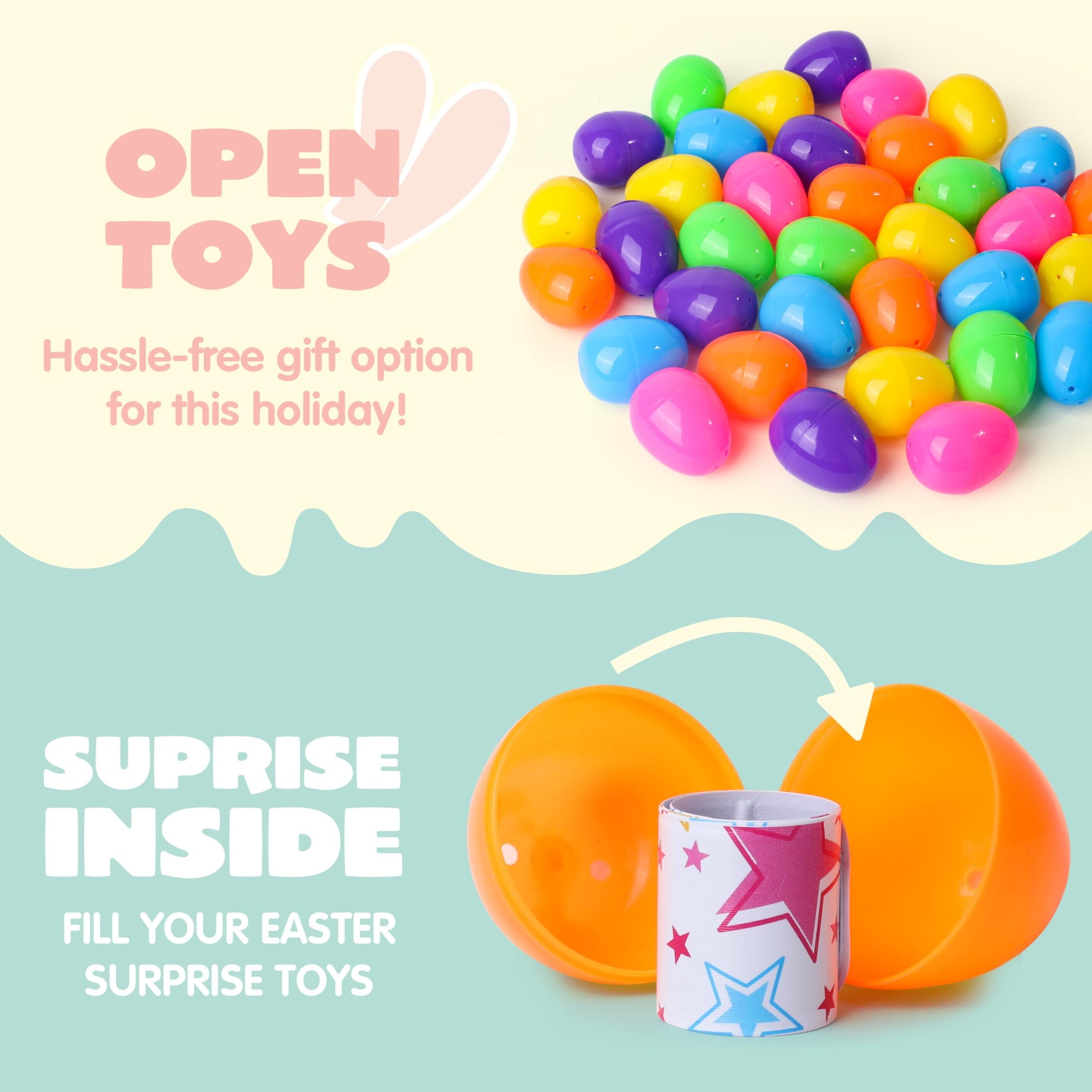 200 Packs Prefilled Easter Egg,Easter Egg with Toys Inside,Easter Basket Stuffers for Kids Easter Basket Classroom Exchange Toddler Boys Girls