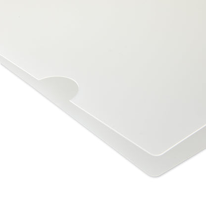 (3 Pack)  Standard Sealed Subject Letter-Size Pocket Plastic File Folder, Clear, 5 Count