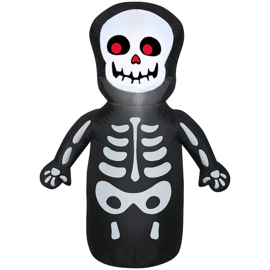 3.51-Ft Lighted Skeleton Inflatable