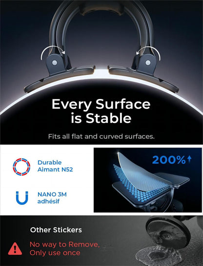 for Magsafe Car Mount [95% Increase Magnetism] Magnetic Phone Holders for Your Car,17 Car Accessories for Men Truck 360 Dashboard Vent Phone Mount for Garmin GPS Fit Iphone 16 15 14 13 12