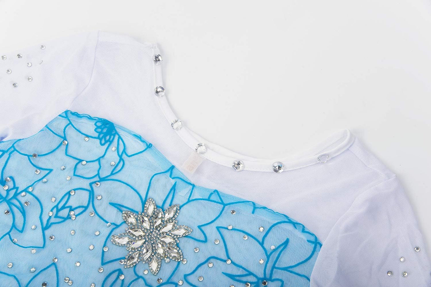 Girls Elsa Costume Frozen Princess Dress Up