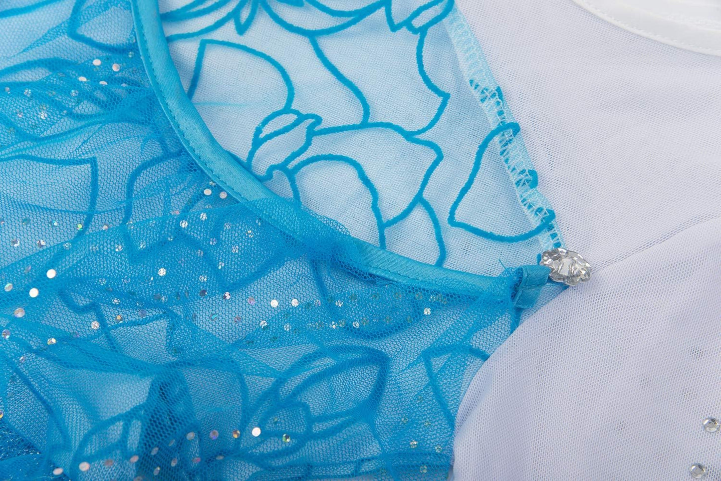 Girls Elsa Costume Frozen Princess Dress Up