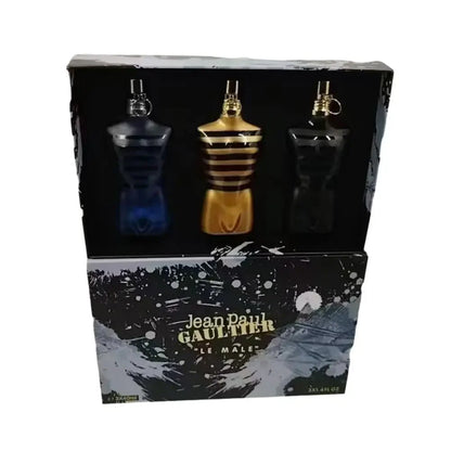 Gaultier Nude Man Perfume Kit Long Lasting Pheromone Cologne Spray for Business Men Eau De Parfum Fragrance Gift Set