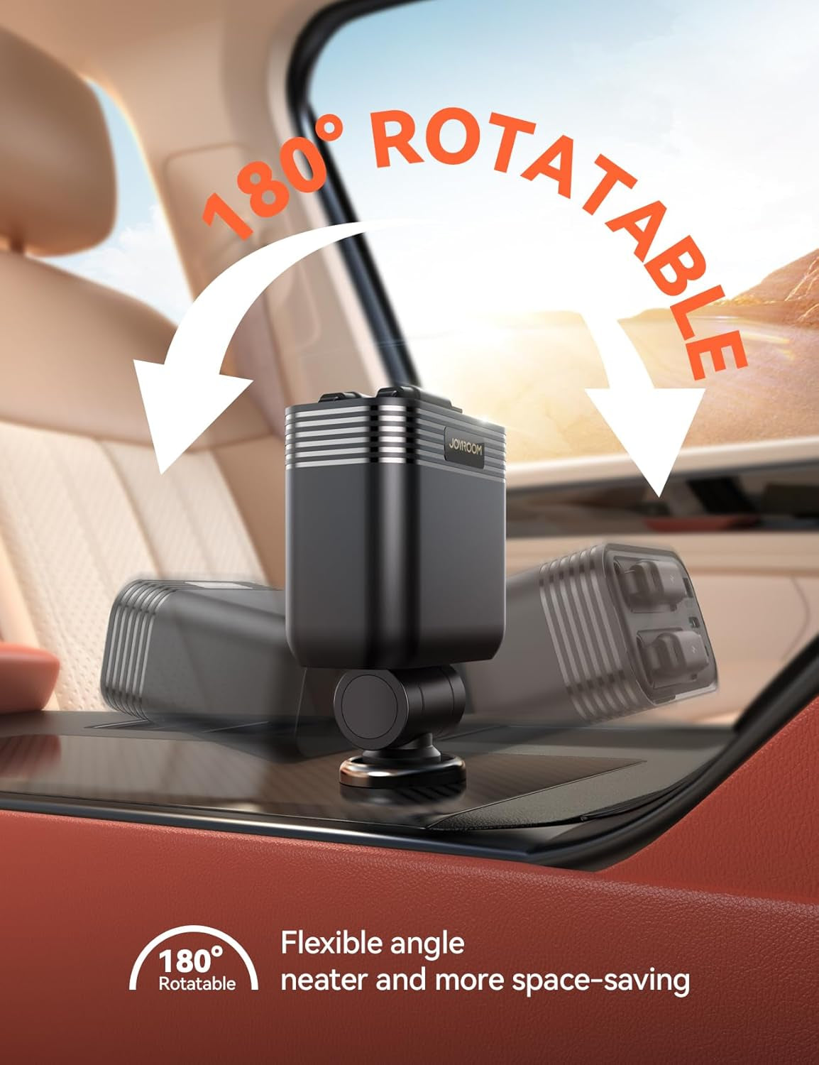 Retractable 5 Port 66W USB C Car Charger - Fast Charging for Iphone 16/15/14 Pro Max, Samsung S24