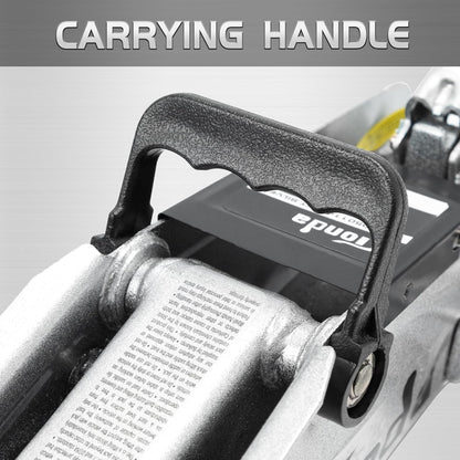 Floor Jack, Hydraulic Portable Car Lift Jack, 1.5 Ton (3,000 Lb) Capacity (Silver)