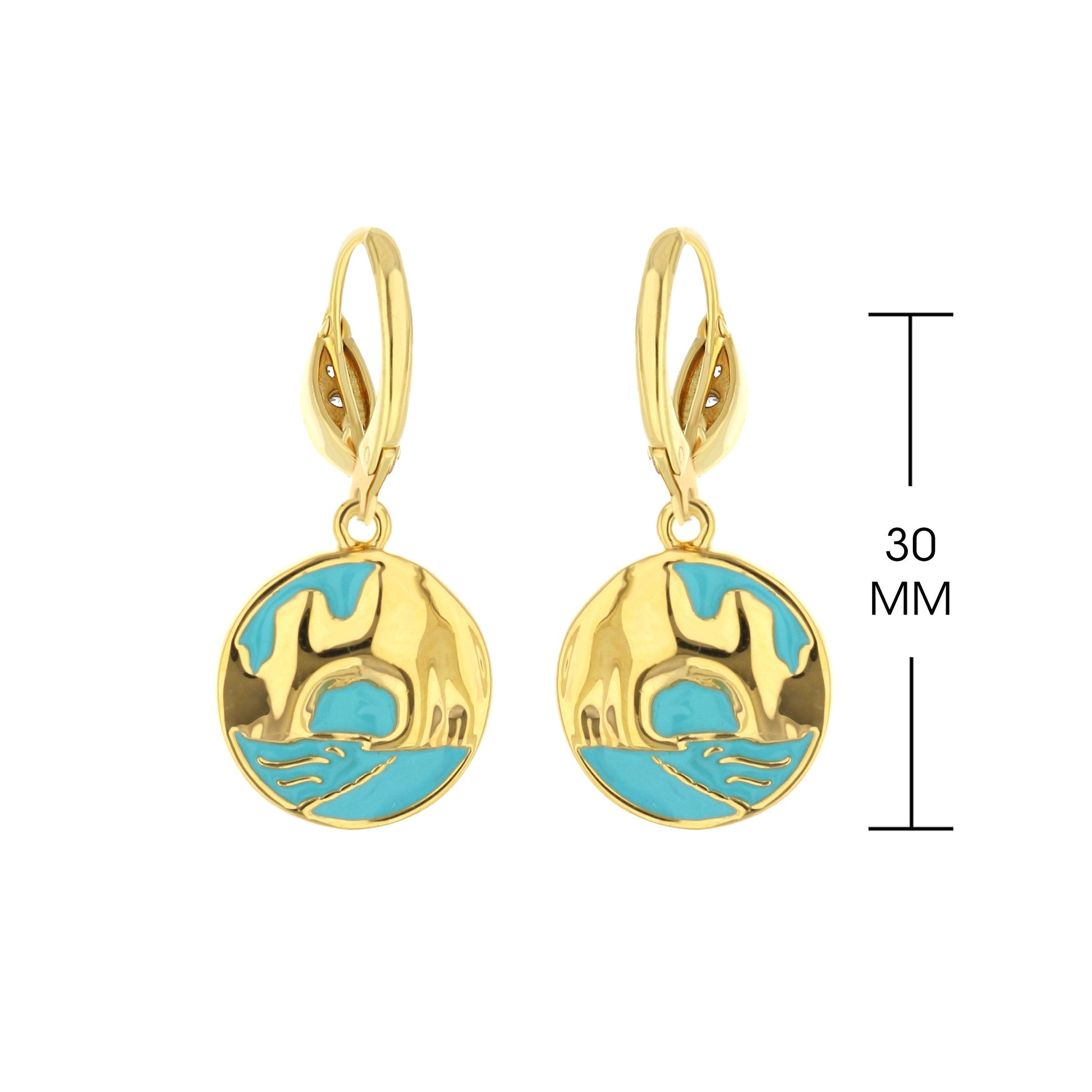 Eau Cabo Arch Earrings