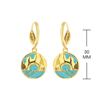 Eau Cabo Arch Earrings