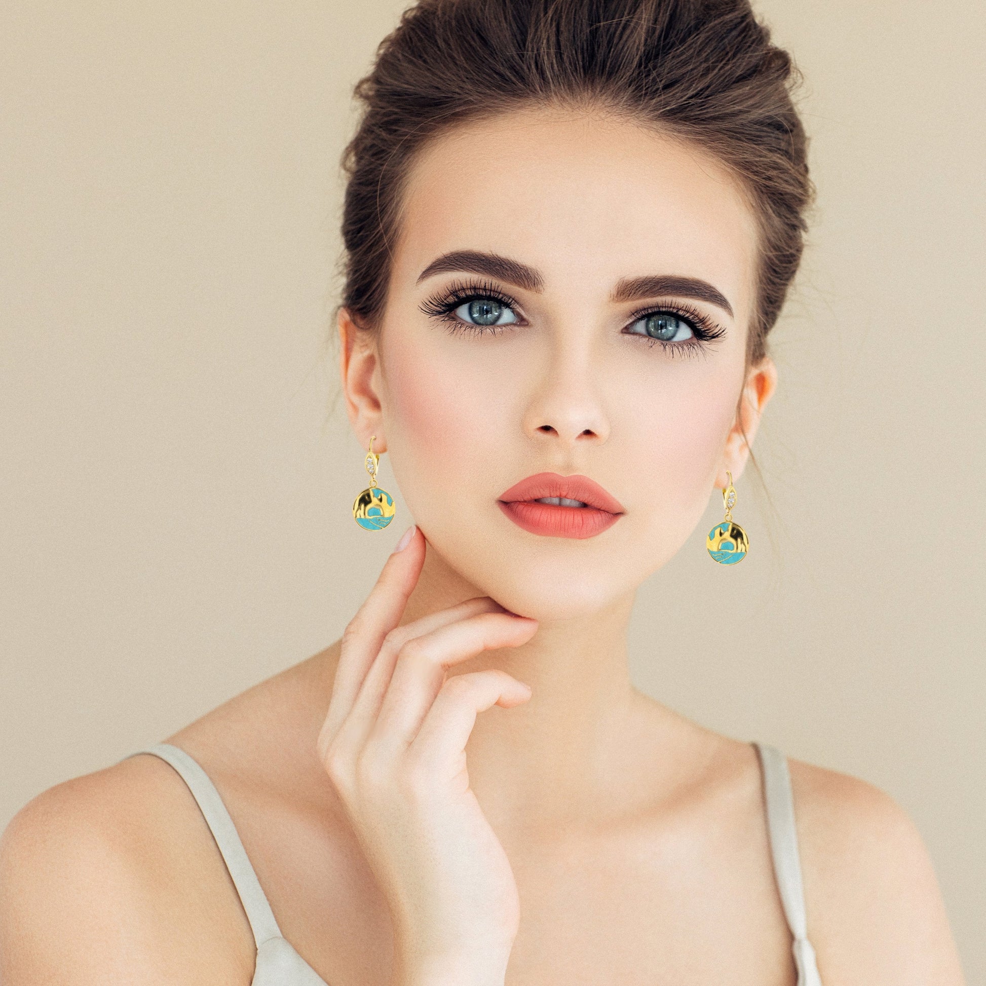 Eau Cabo Arch Earrings