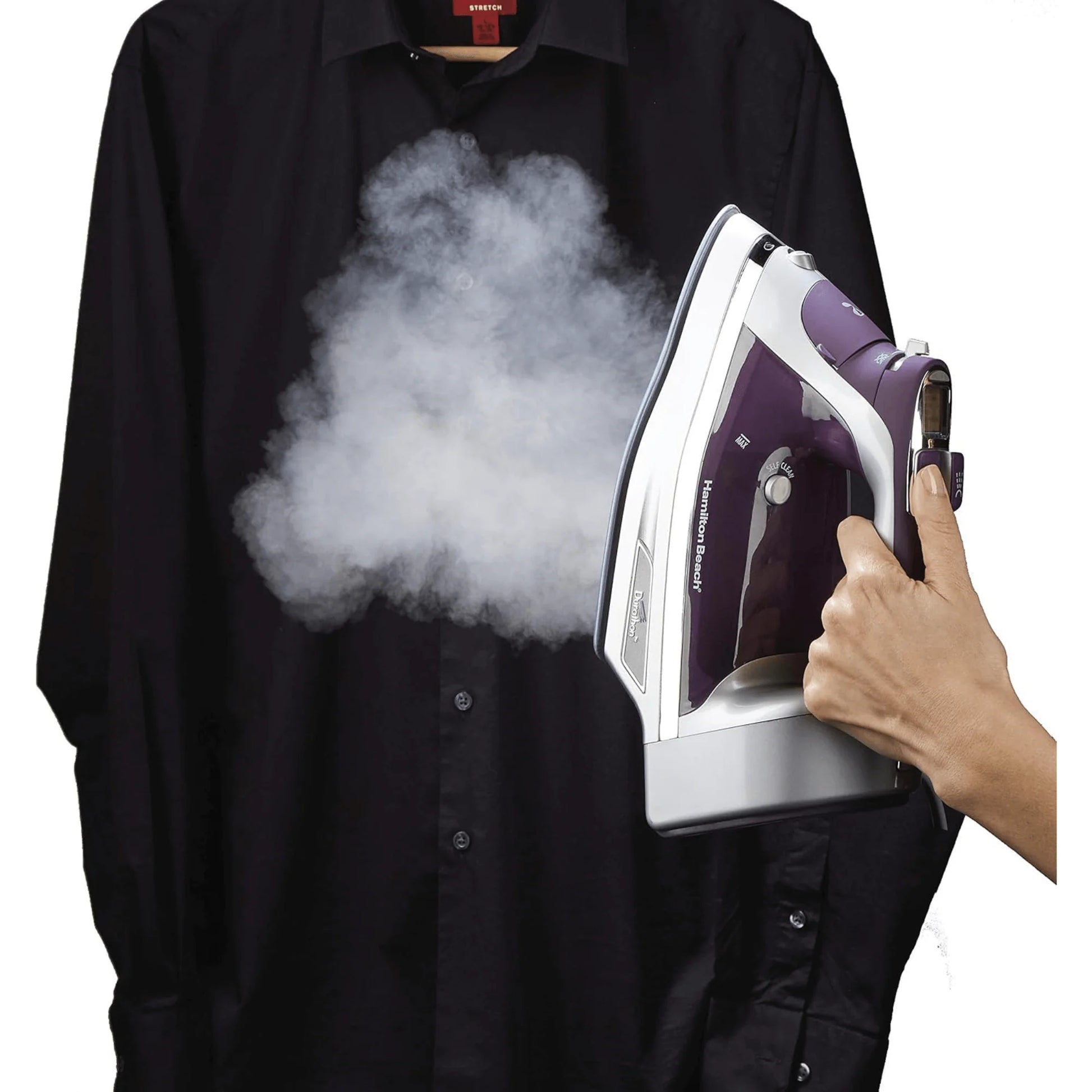 Hamilton Beach Durathon Digital Retractable-Cord Iron