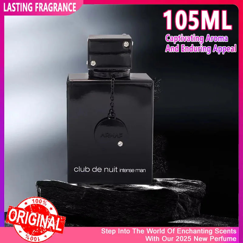 105ML Night Club Wild Black Edition for Men Luxury Brand Perfume Men 100Ml Cologne Fragrance Spray Perfumes