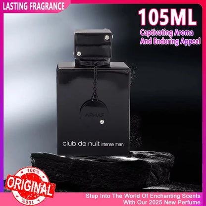 105ML Night Club Wild Black Edition for Men Luxury Brand Perfume Men 100Ml Cologne Fragrance Spray Perfumes